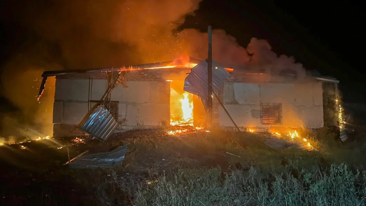 Після обстрілу агропідприємства на Харківщині забруднилося повітря