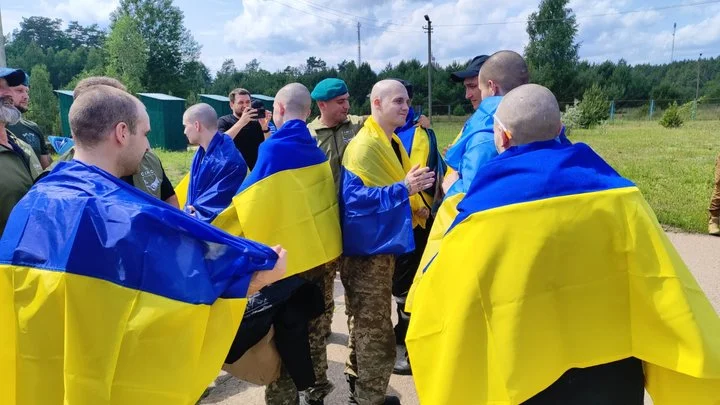 Військові з Харківщини повернулися з російського полону