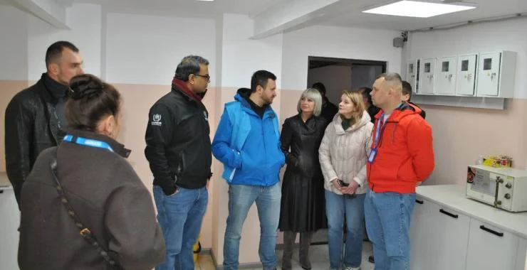 У місті на Харківщині облаштовують житло для переселенців