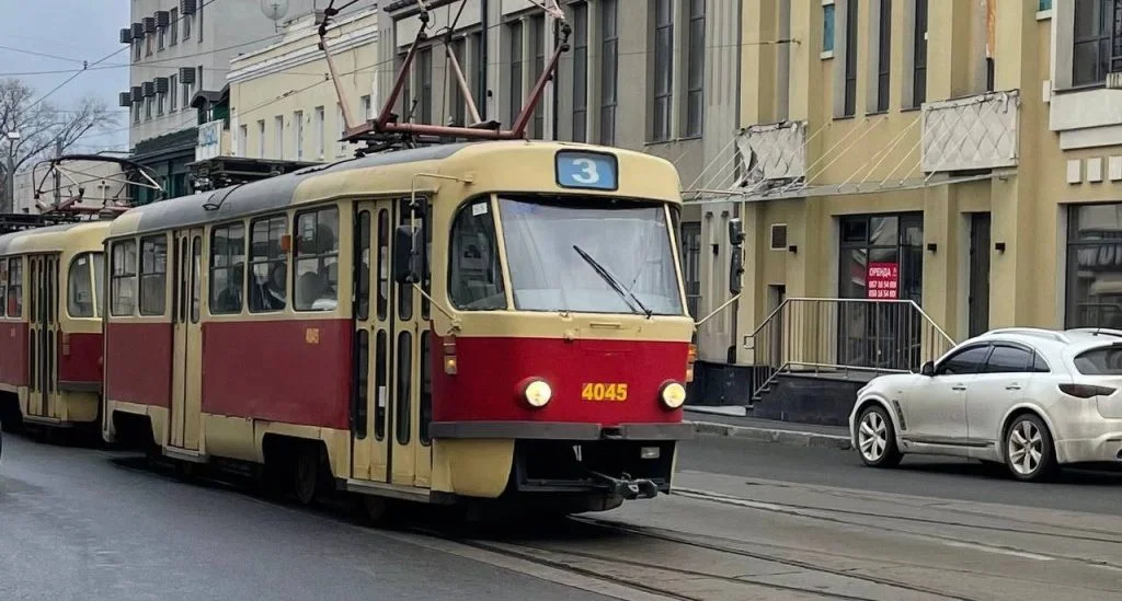 До вечора трамваї у Харкові змінили маршрути