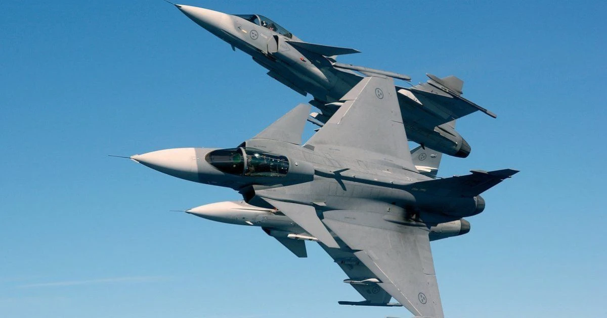 Україна звернулася до Швеції щодо навчання пілотів на винищувачах Gripen