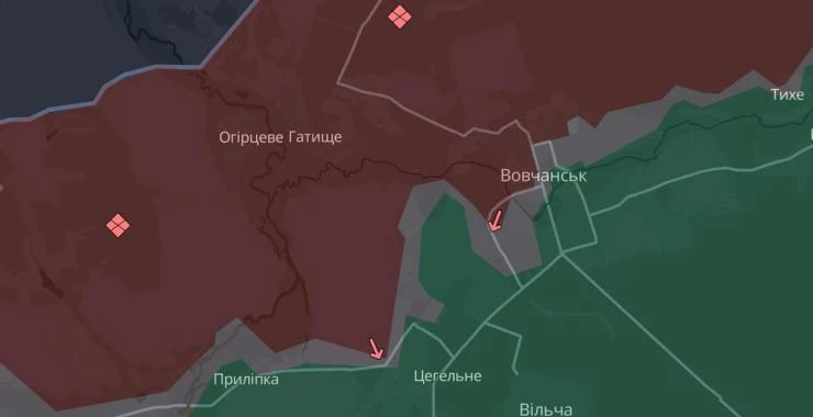 Складніше, ніж у Куп’янську: росіяни обходять Вовчанськ на флангах