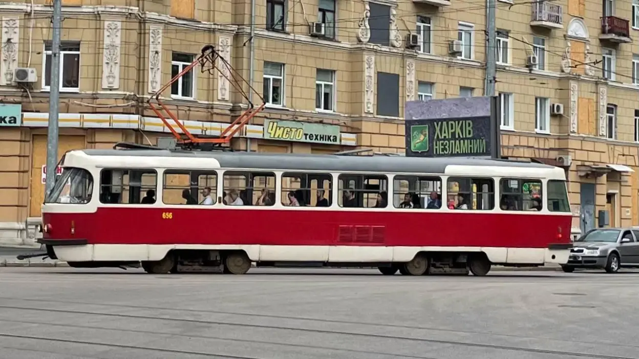 Трамваї у Харкові змінюють маршрут