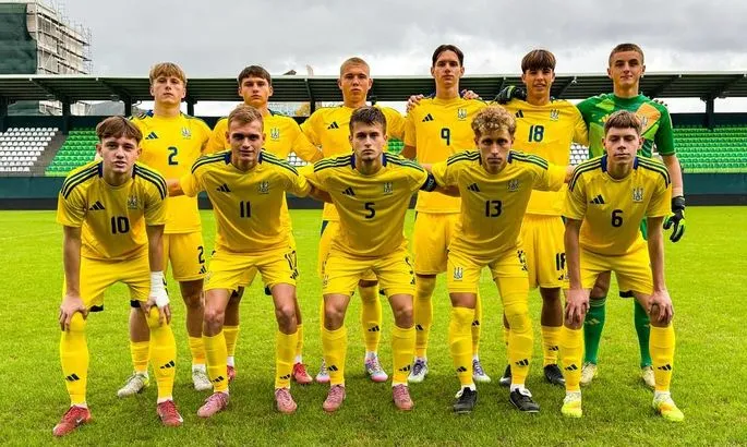 Юнацька збірна України втретє поспіль розгромно виграла у відборі на Євро-2026