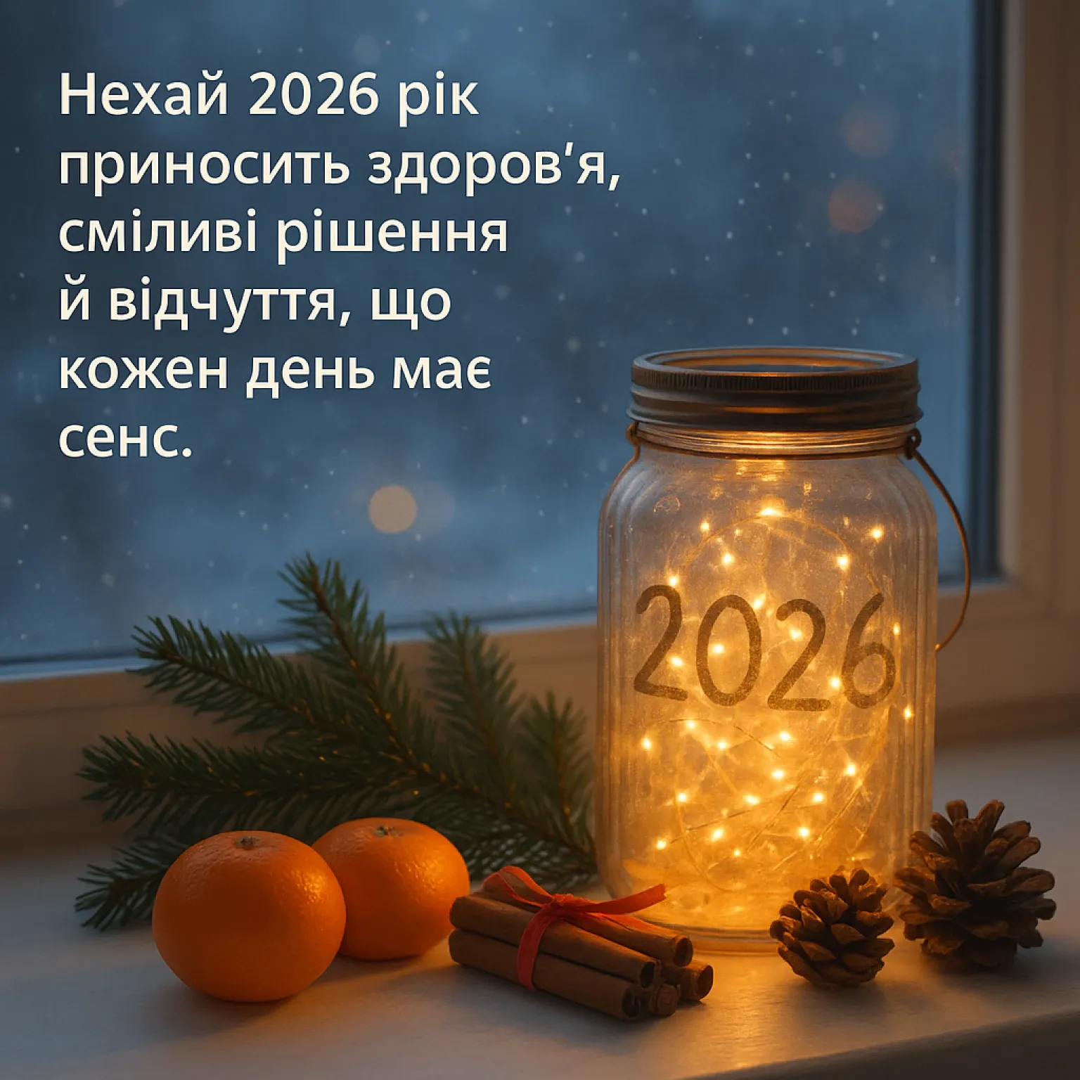 Привітання з новим роком 2026