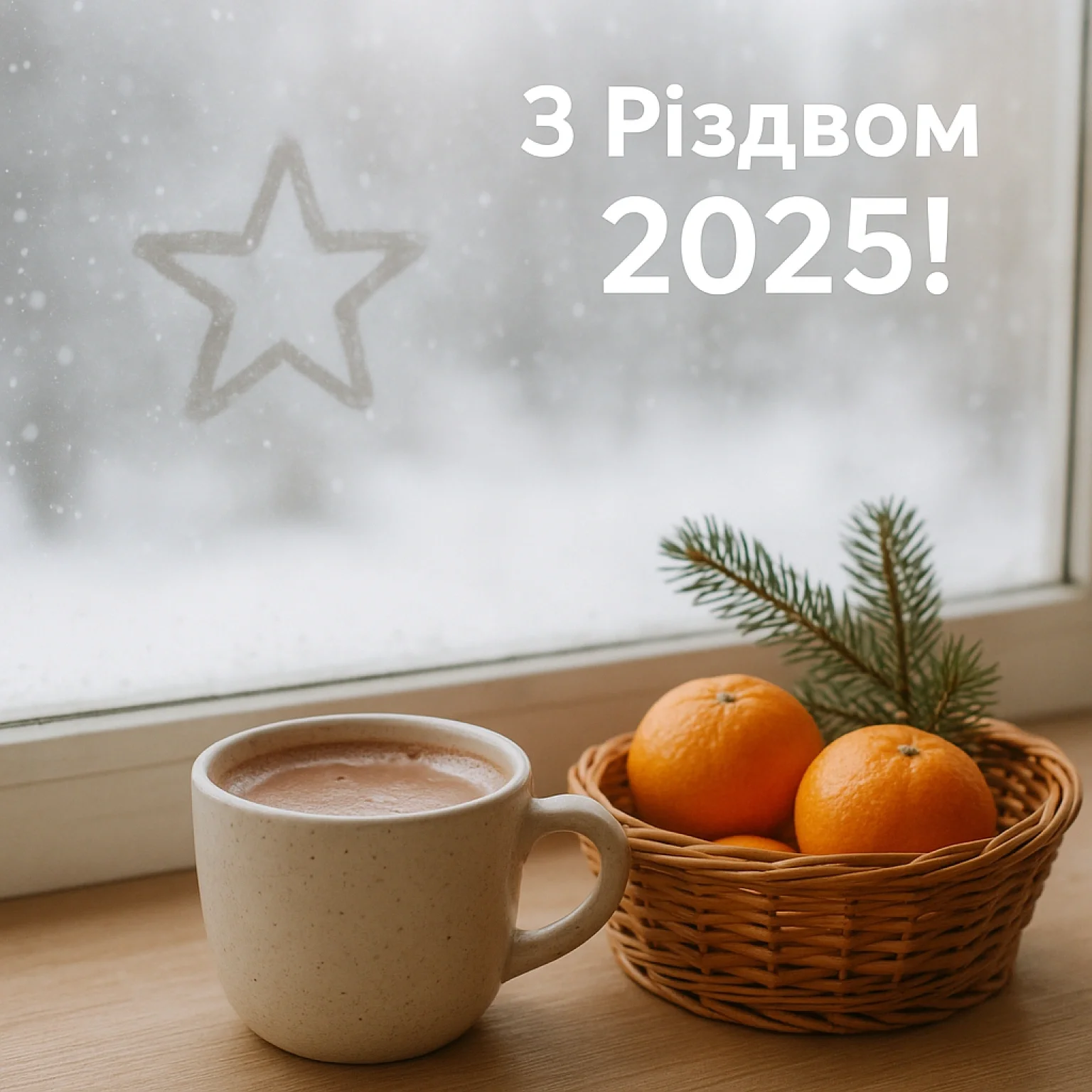 Привітання з різдвом 2025