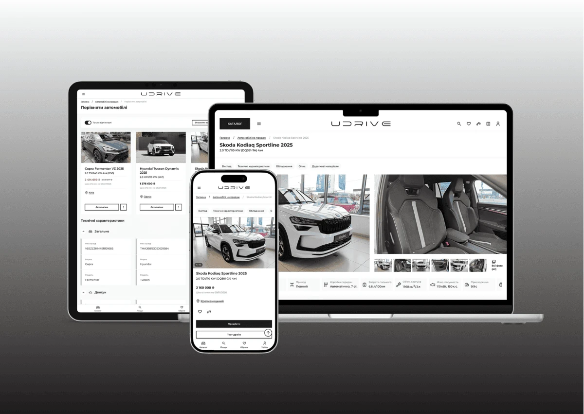 Українські дилери отримали новий онлайн-інструмент: стартувала автоплатформа UDRIVE