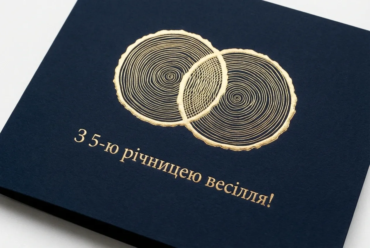 5 років весілля