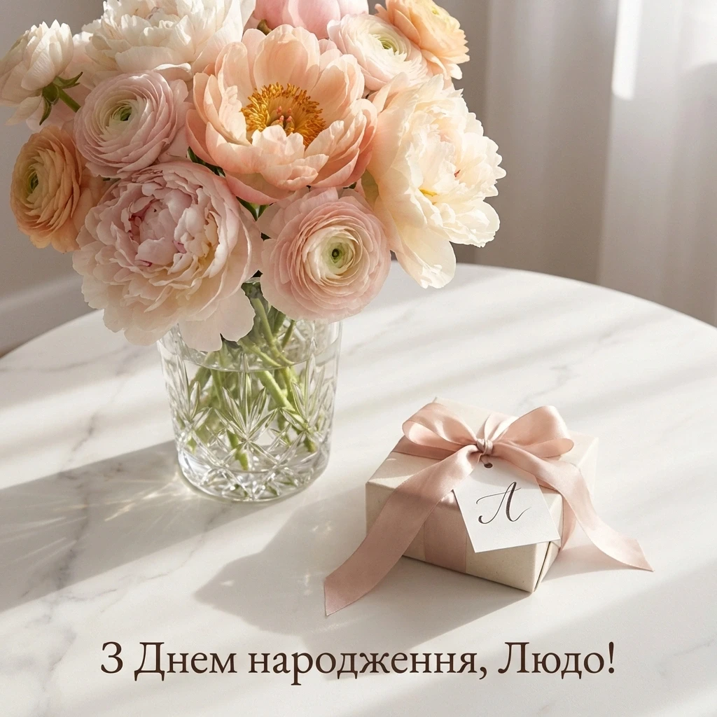 з днем народження люда