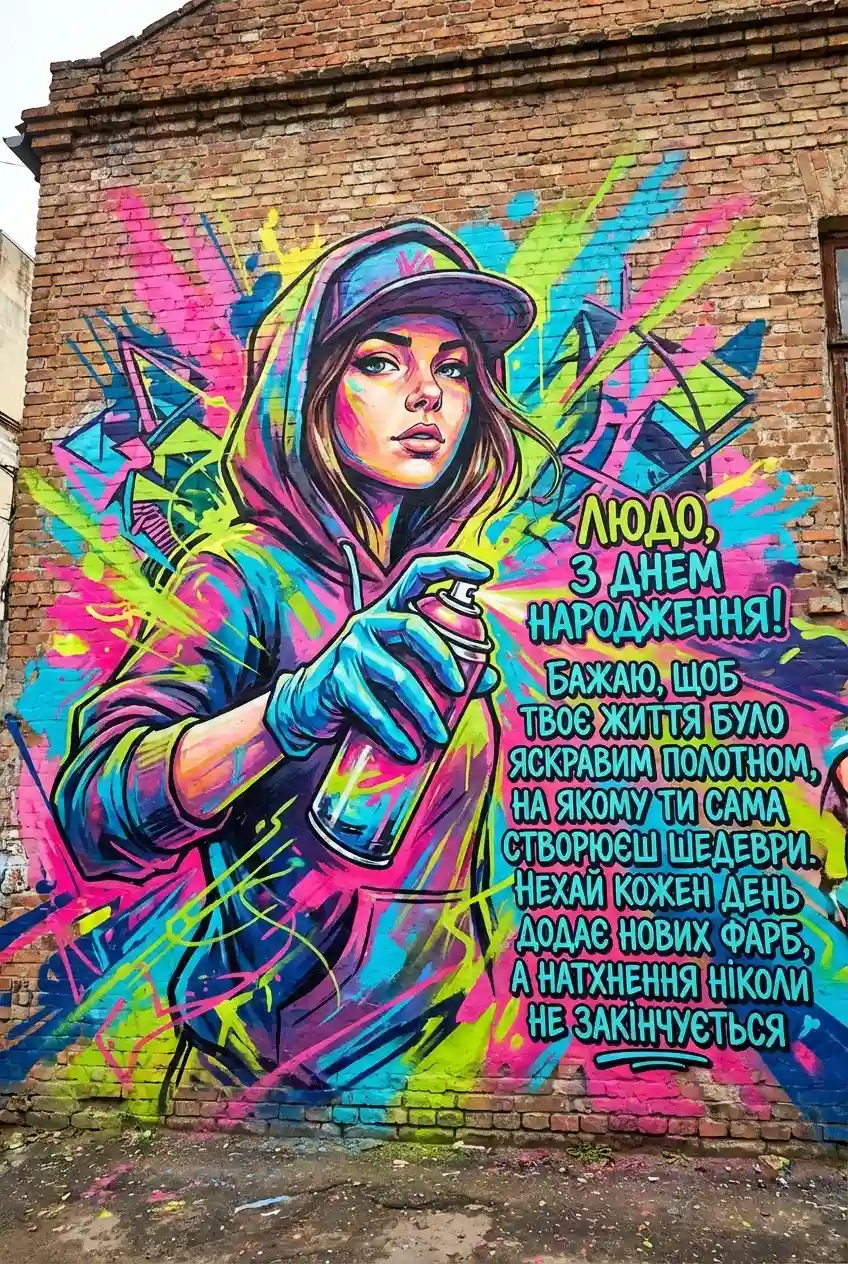 з днем народження люда