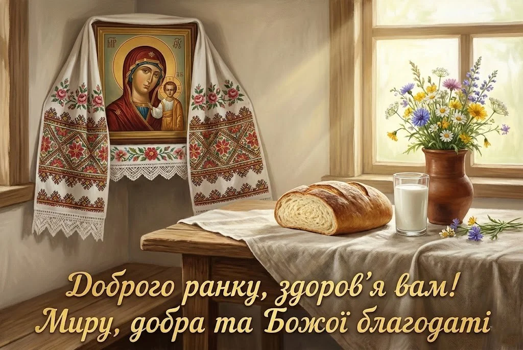 Доброго ранку, здоров’я вам: душевні картинки та щирі побажання для гарного настрою