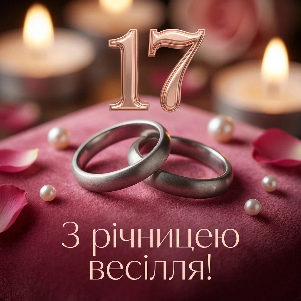 17 років весілля привітання для чоловіка