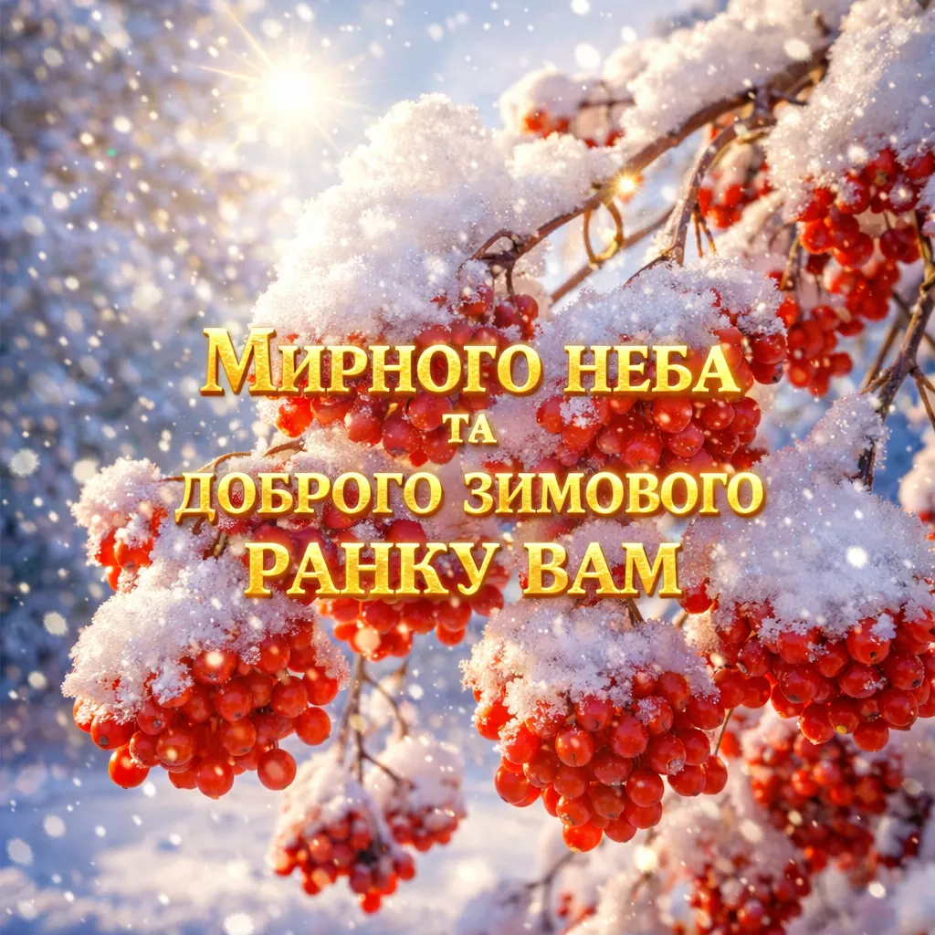 Доброго зимового ранку: душевні побажання, затишні картинки та привітання для гарного настрою