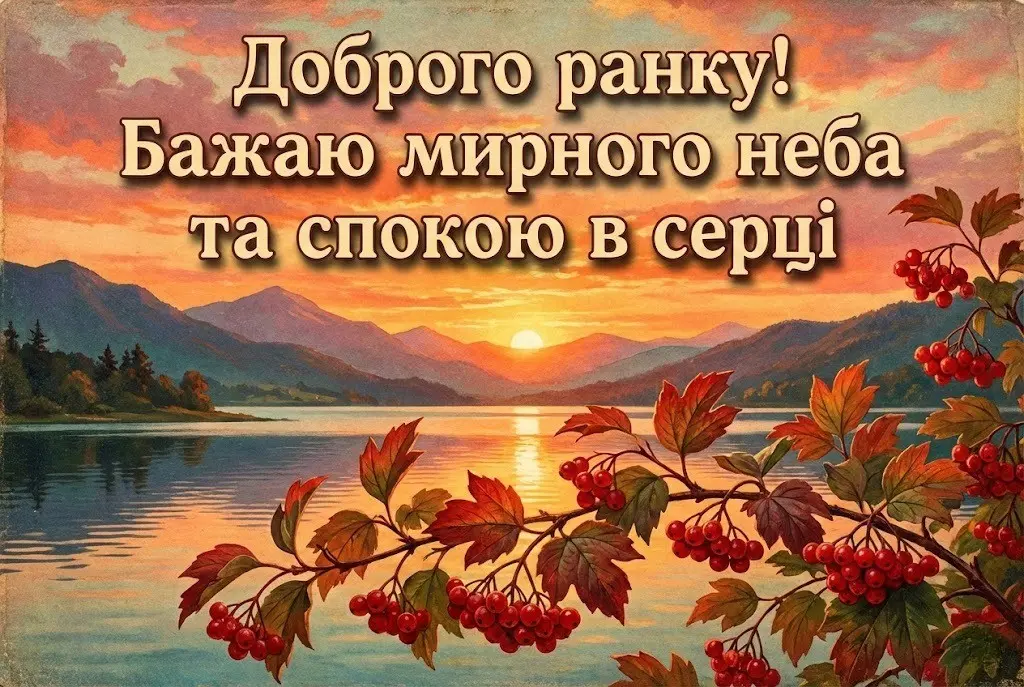 Доброго ранку! З новим днем: найкращі листівки та душевні побажання для гарного настрою