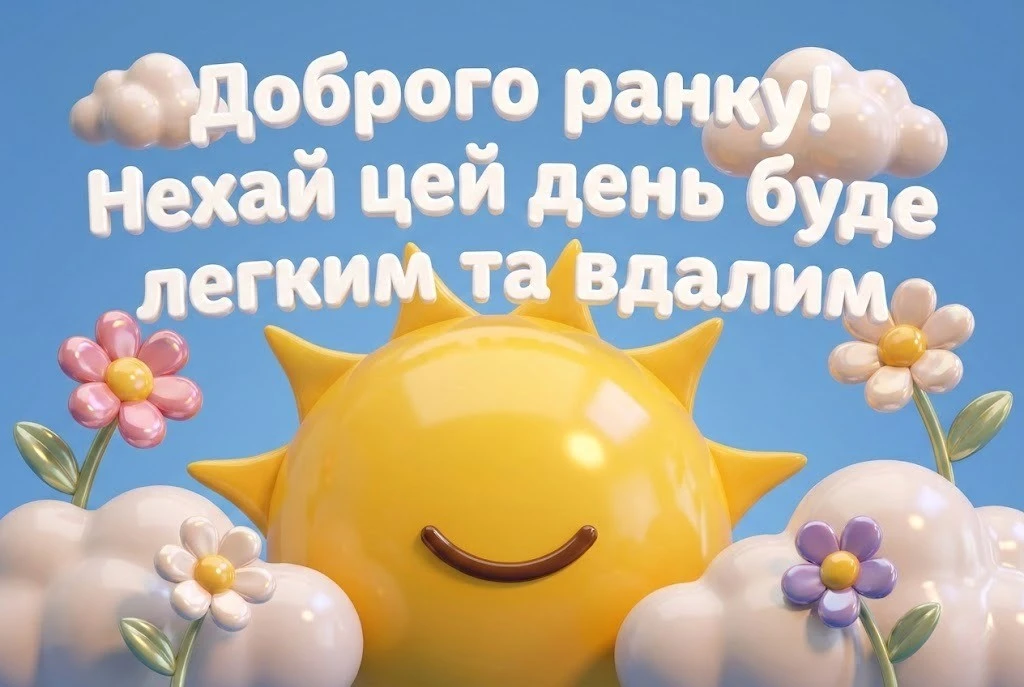 Доброго ранку! З новим днем: найкращі листівки та душевні побажання для гарного настрою
