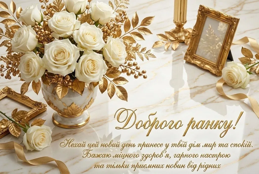 Доброго ранку! З новим днем: найкращі листівки та душевні побажання для гарного настрою