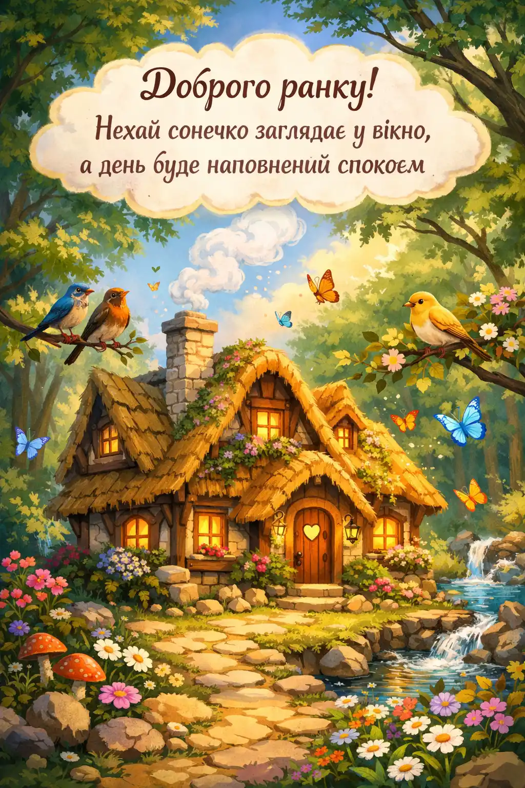 Доброго ранку та гарного дня: душевні вітання та красиві листівки