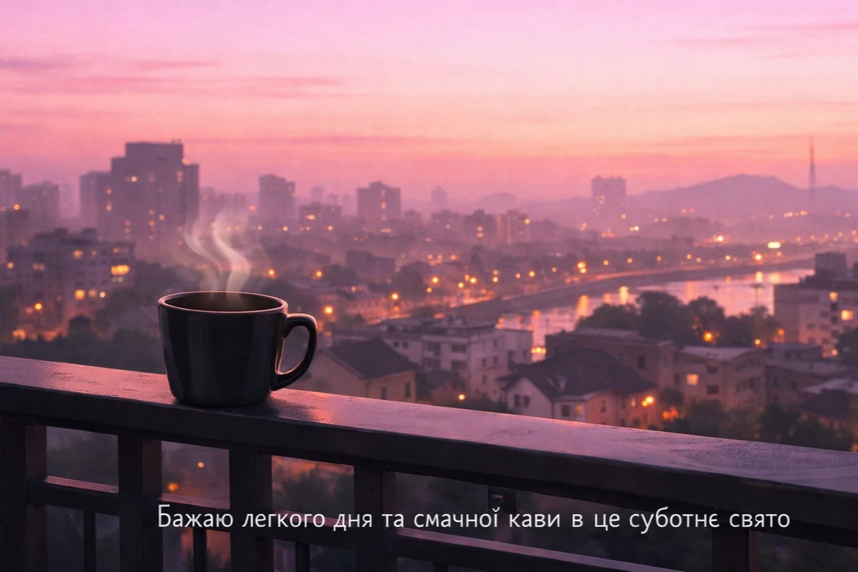 Доброго ранку та гарного дня: душевні вітання та красиві листівки