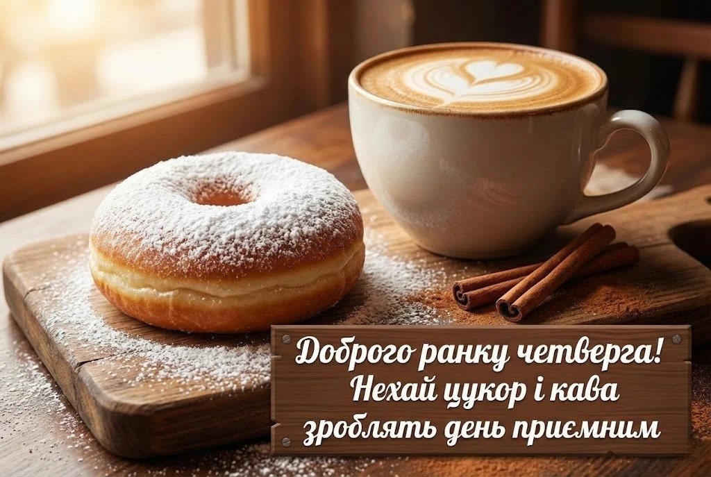 Доброго ранку четверга: зима, затишні листівки та найтепліші побажання для гарного настрою