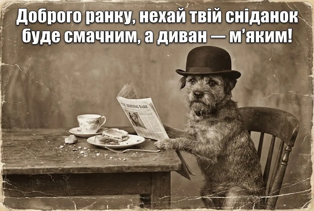 Доброго ранку суботи: прикольні картинки та дотепні побажання для найкращого вихідного