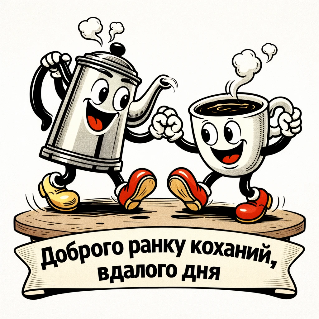 Доброго ранку, коханий: мультяшні картинки для найкращого початку дня