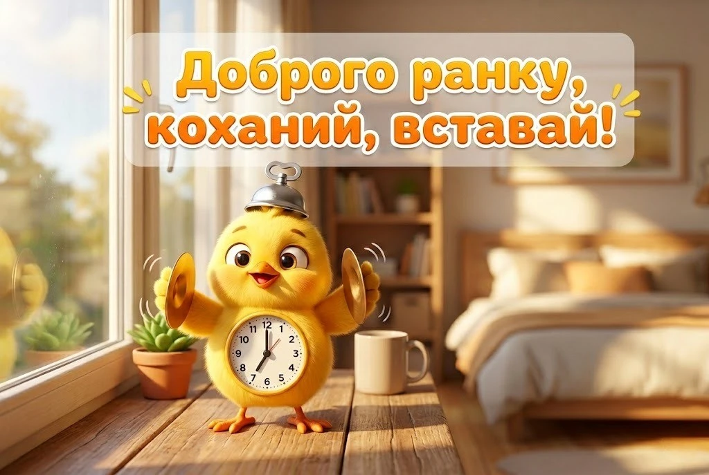 Доброго ранку, коханий: мультяшні картинки для найкращого початку дня