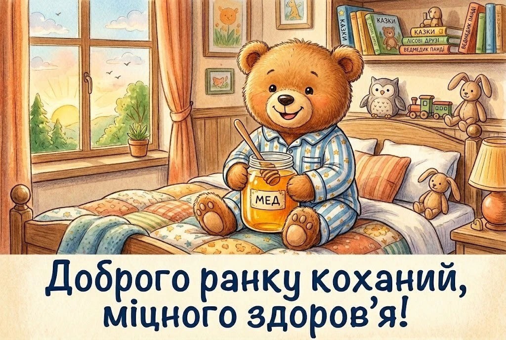 Доброго ранку, коханий: мультяшні картинки для найкращого початку дня