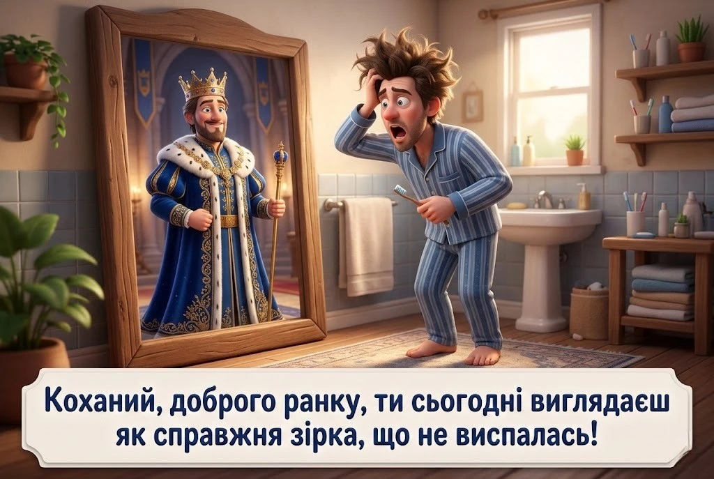 Доброго ранку, коханий: мультяшні картинки для найкращого початку дня