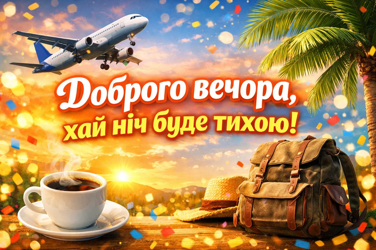 Доброго вечора та тихої ночі: найкращі картинки українською для незабутньої подорожі