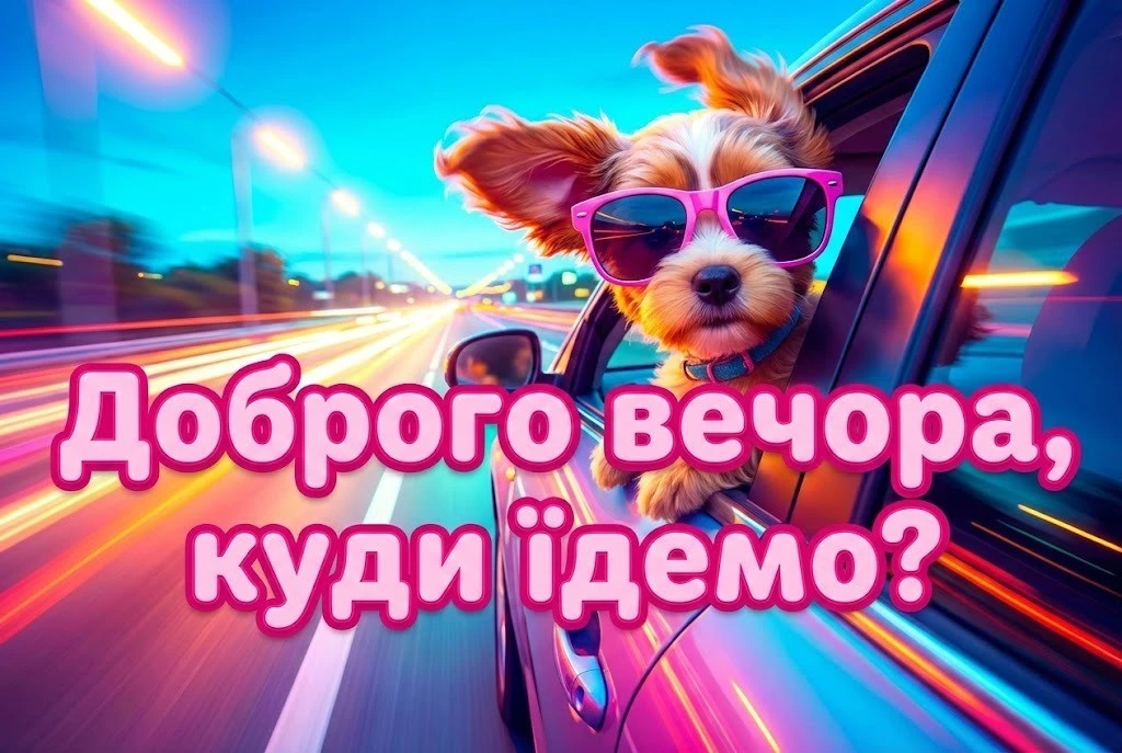 Доброго вечора та тихої ночі: найкращі картинки українською для незабутньої подорожі