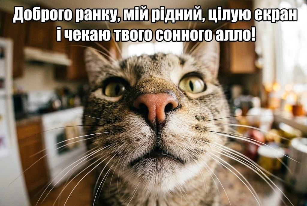 Доброго ранку коханий: картинки з гумором та найтепліші листівки для гарного настрою