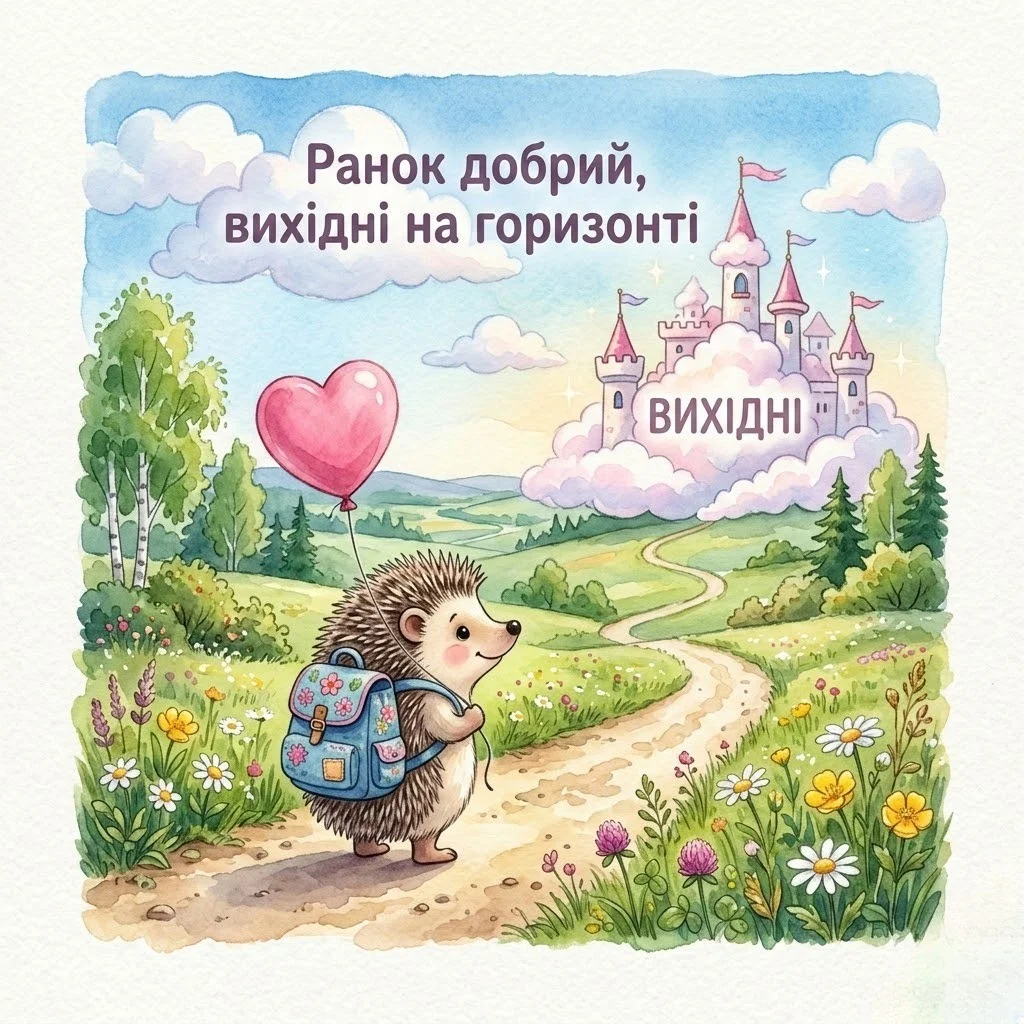 Доброго ранку та гарного дня: прикольні картинки в очікуванні вихідних з гумором