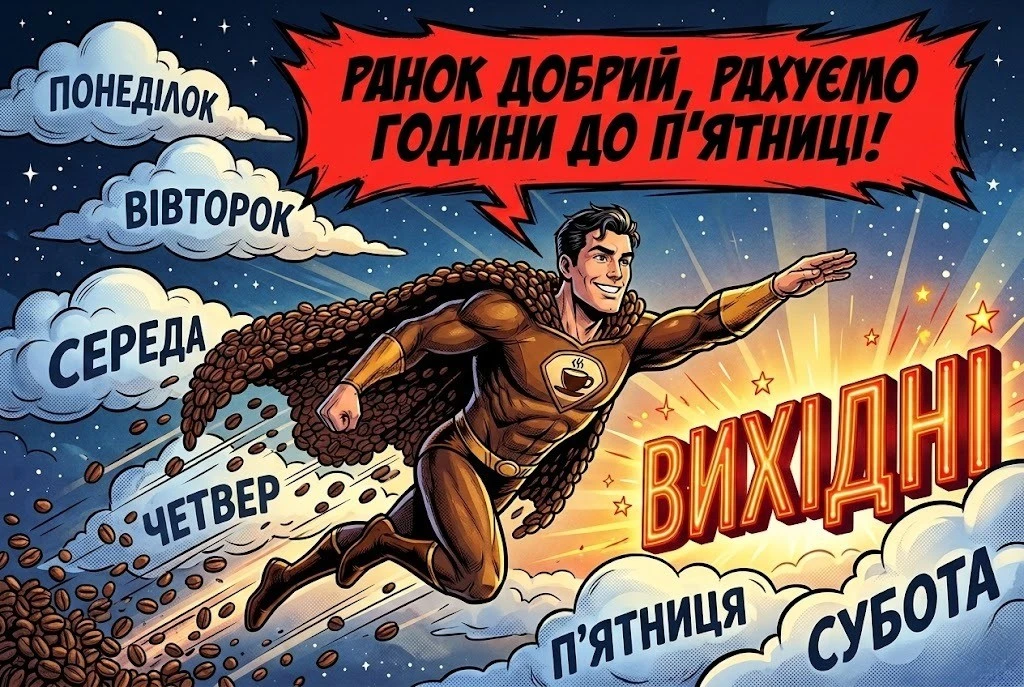 Доброго ранку та гарного дня: прикольні картинки в очікуванні вихідних з гумором