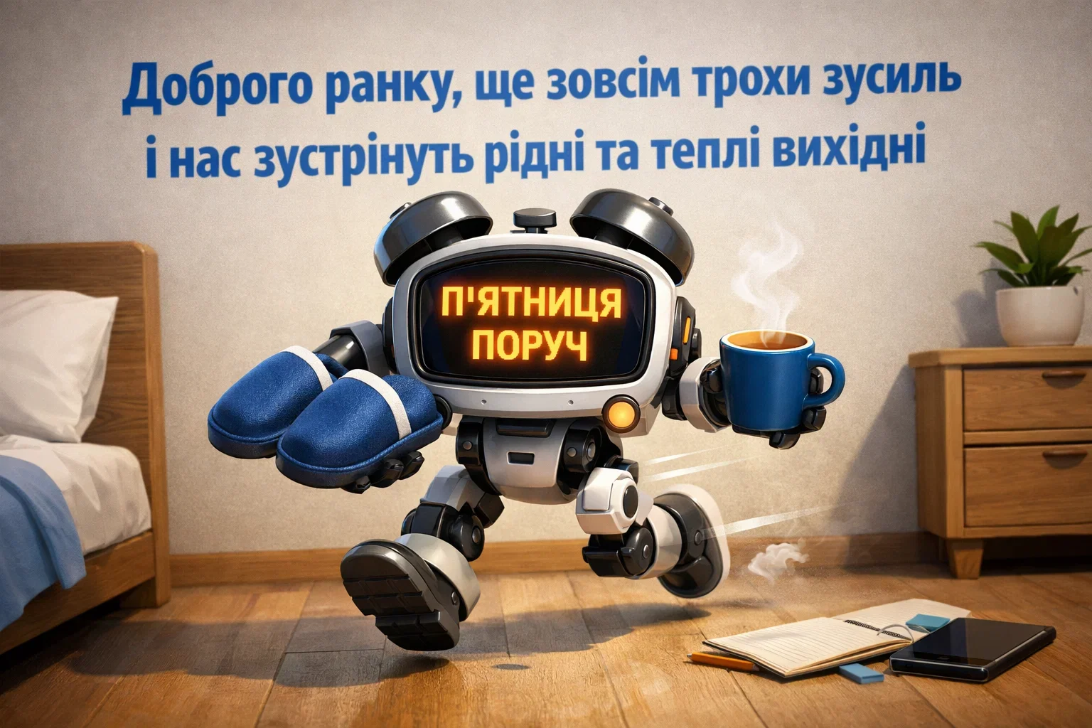 Доброго ранку та гарного дня: прикольні картинки в очікуванні вихідних з гумором