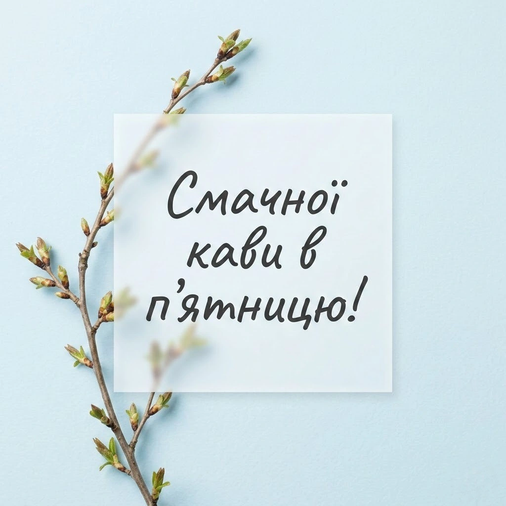 Доброго ранку п’ятниці: душевні картинки українською для гарного настрою