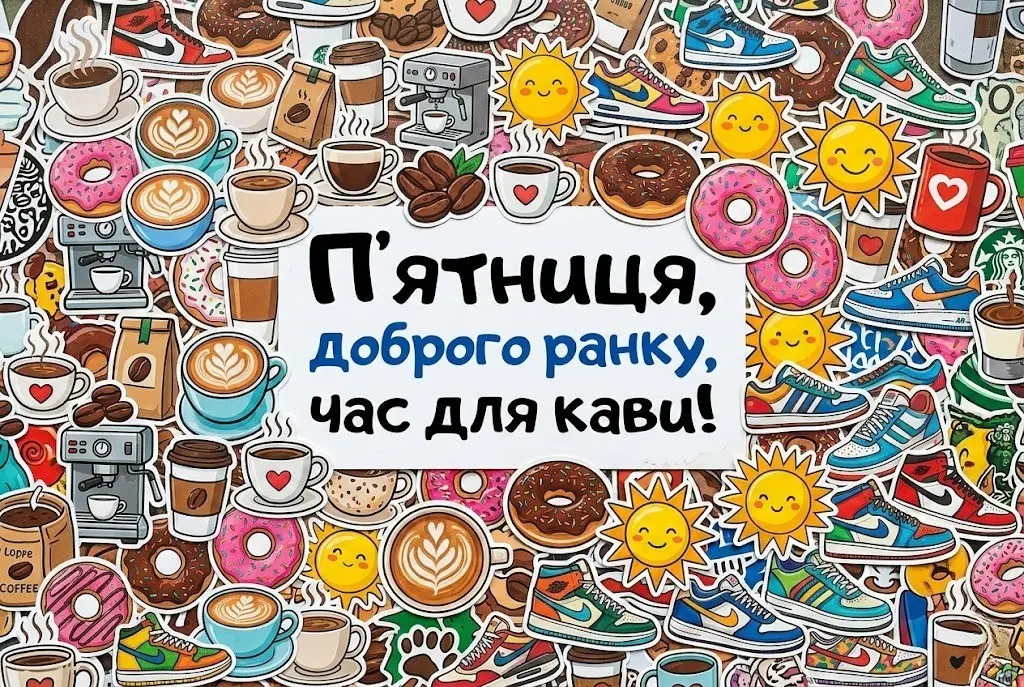 Доброго ранку п’ятниці: душевні картинки українською для гарного настрою