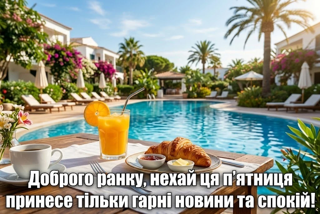 Доброго ранку п’ятниці: душевні картинки українською для гарного настрою