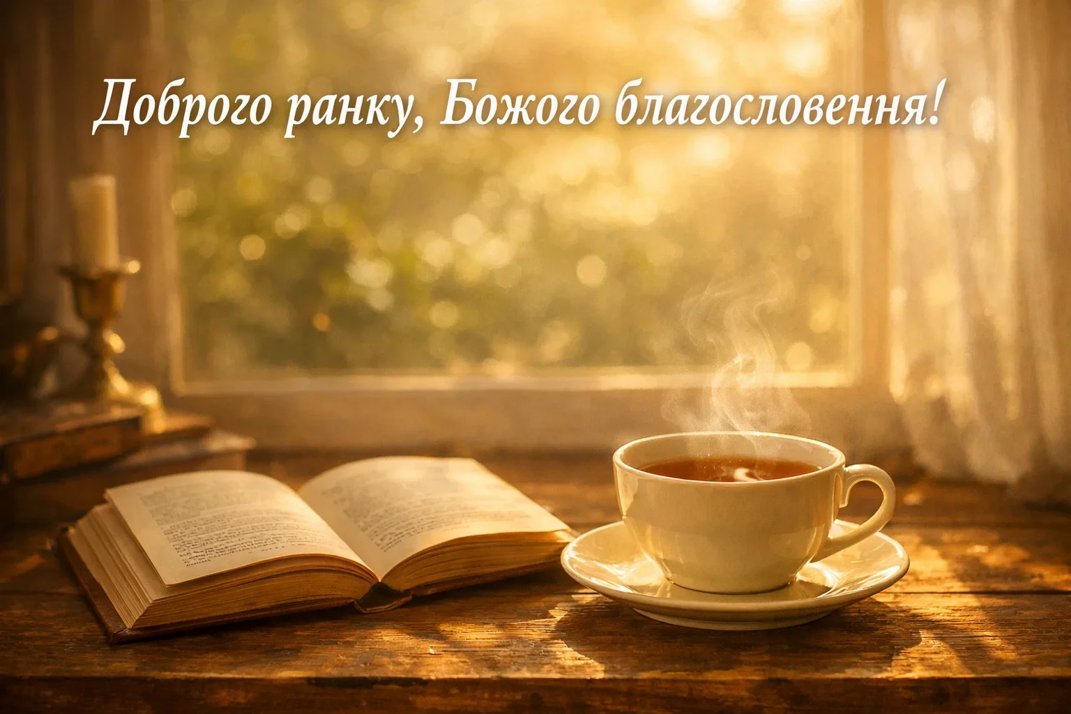 Доброго ранку та Божого благословення на цей день: душевні картинки й найкращі побажання