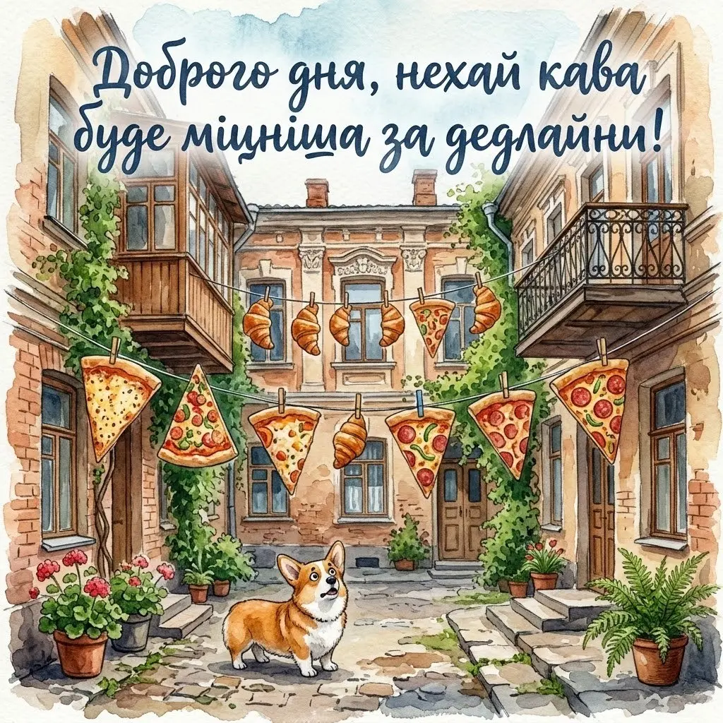 Доброго дня середи: картинки, харківський гумор та найтепліші побажання