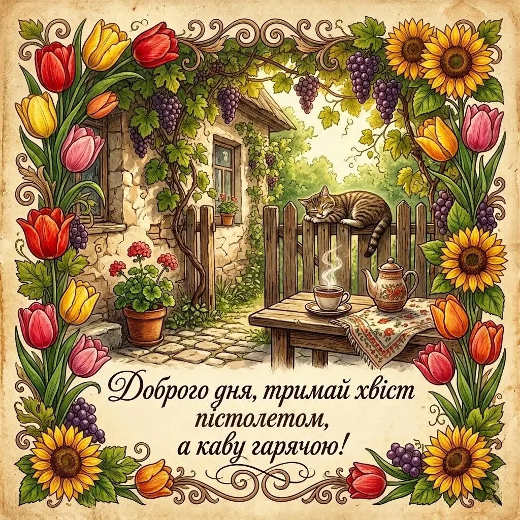 Доброго дня середи: картинки, харківський гумор та найтепліші побажання
