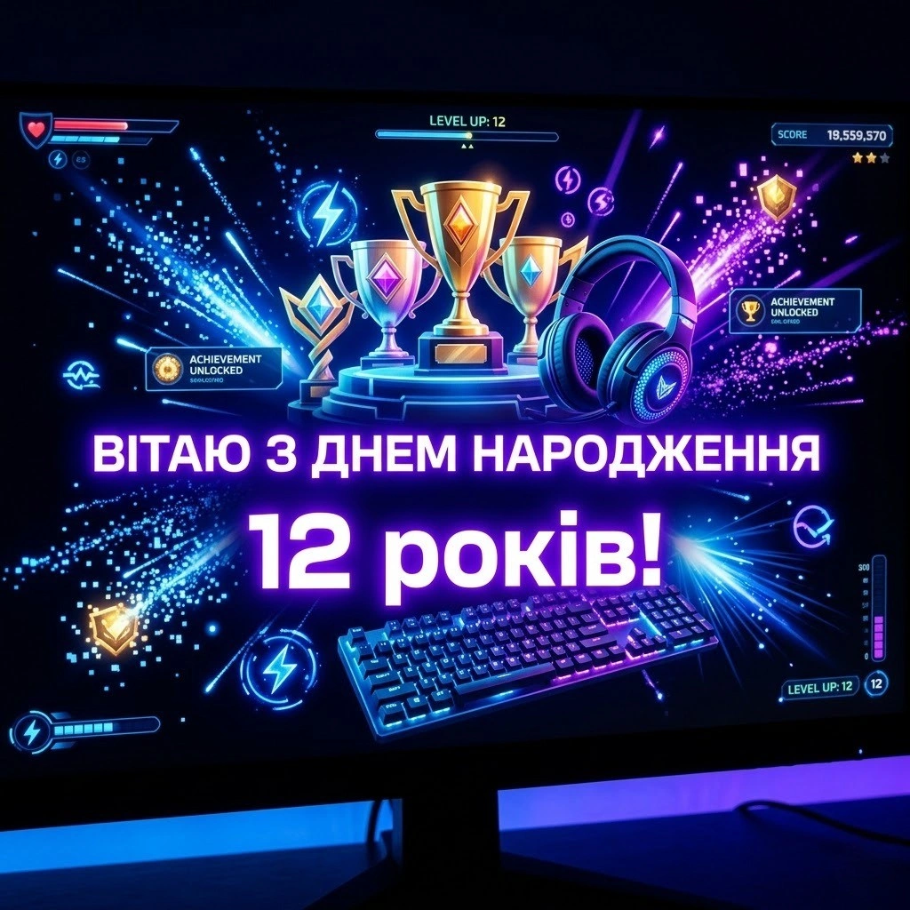 Привітання з днем народження хлопчику 12 років