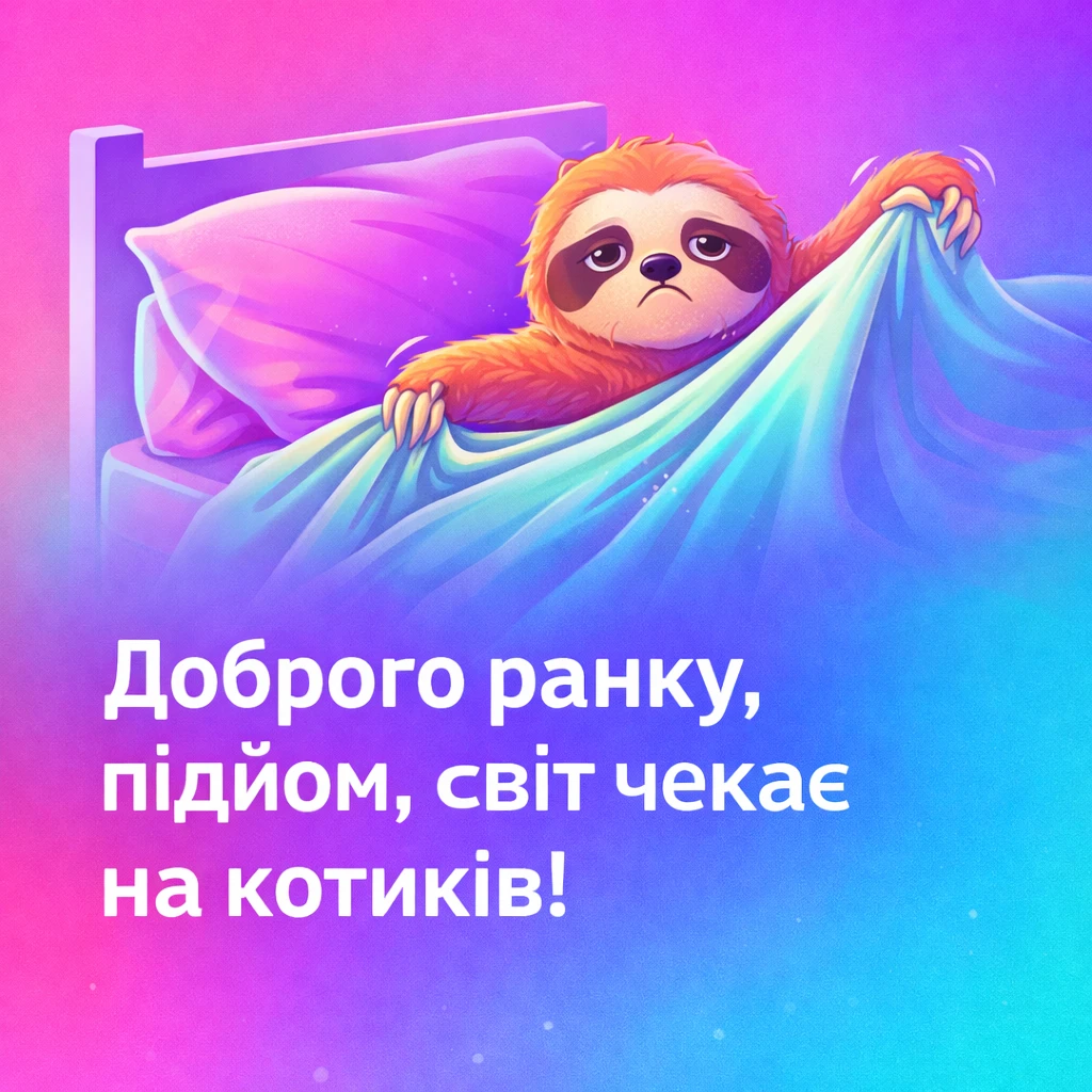 Доброго ранку: прикольні картинки та кумедні листівки для найкращого настрою