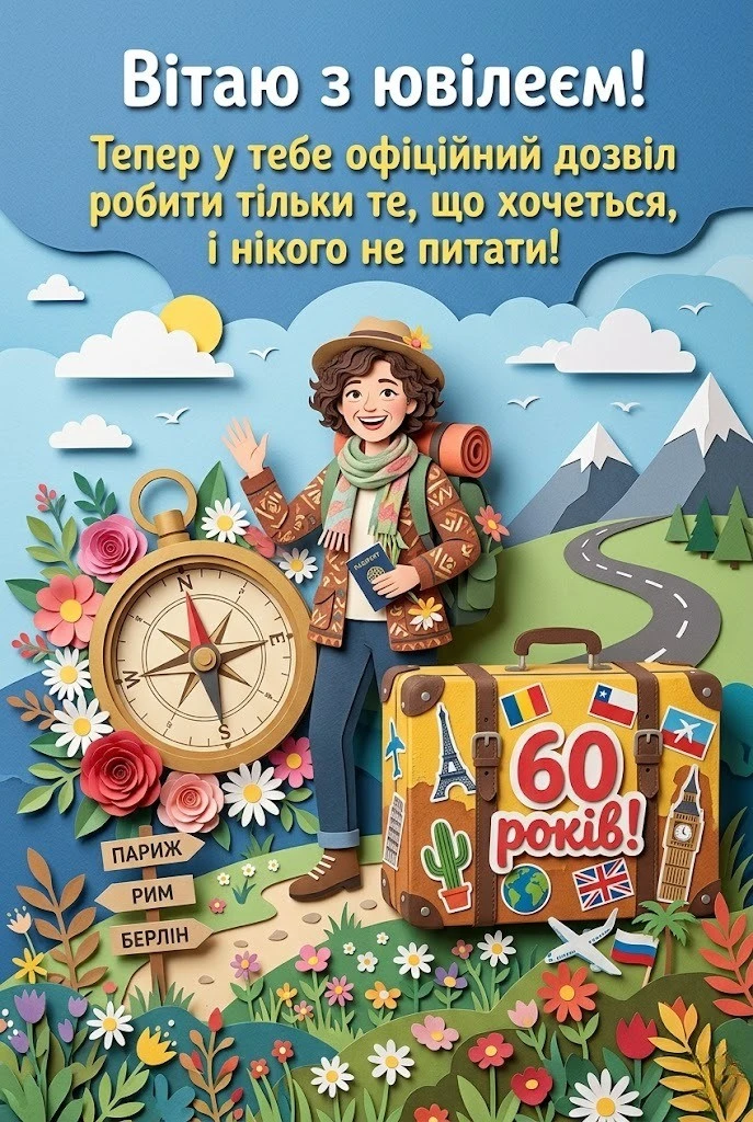 Найкращі привітання з ювілеєм 60 років для жінки: вірші та проза