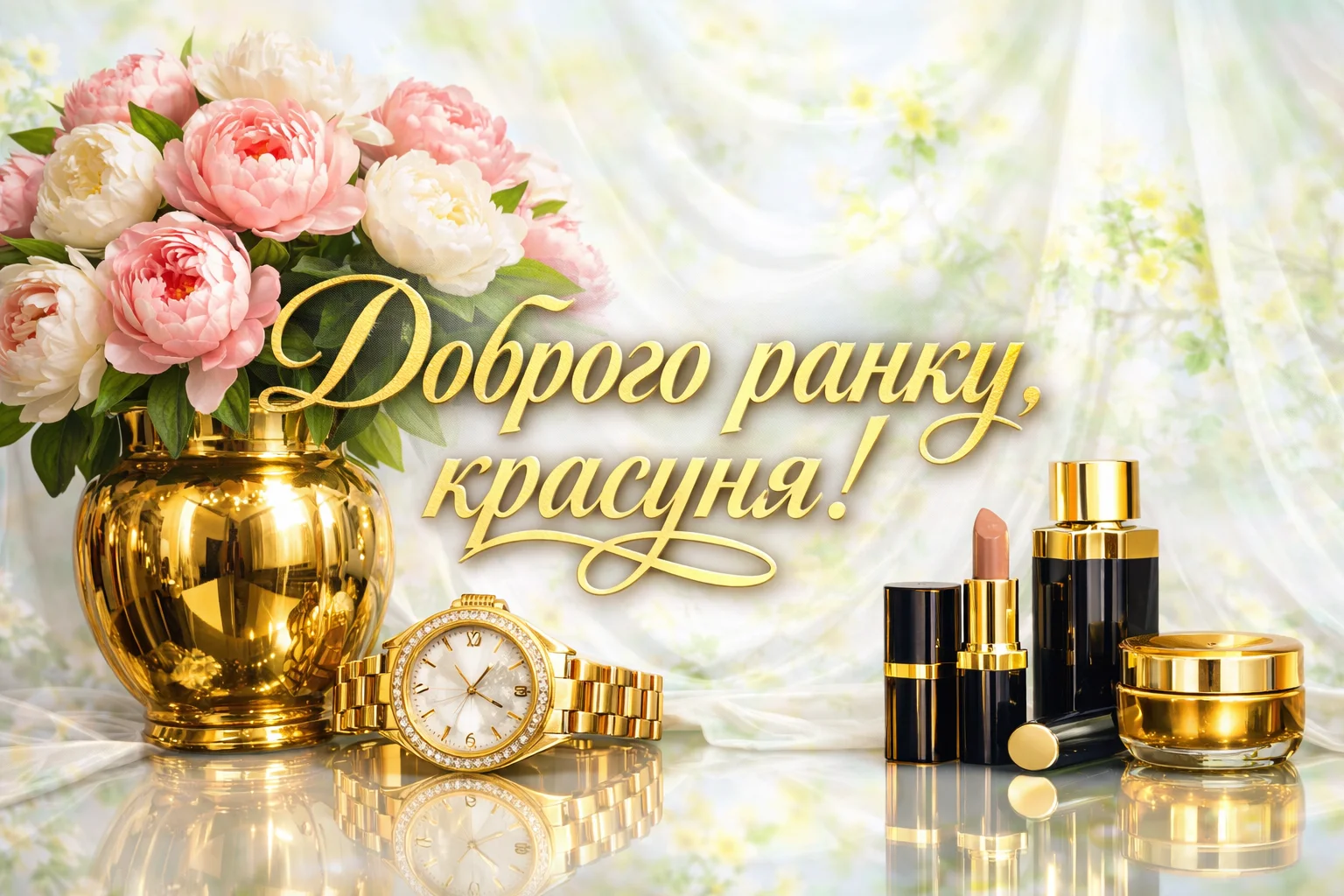 Доброго ранку, красуня: сучасні картинки та душевні побажання для натхненного початку дня
