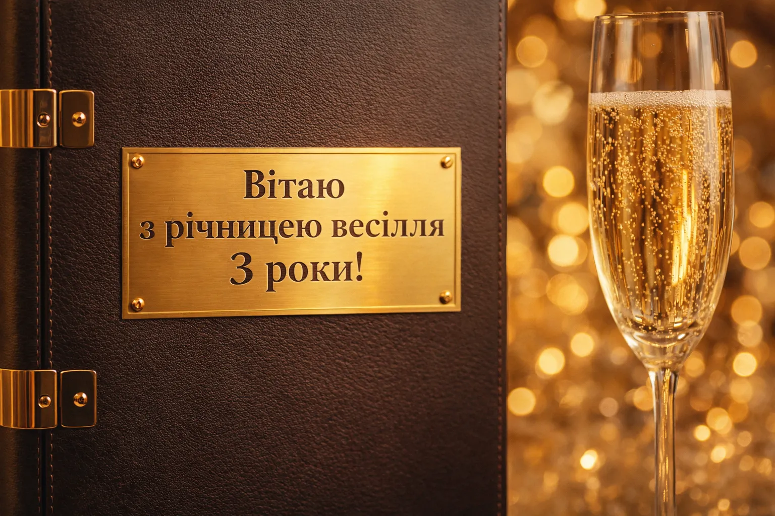 З річницею весілля 3 роки: найкращі привітання та щирі побажання
