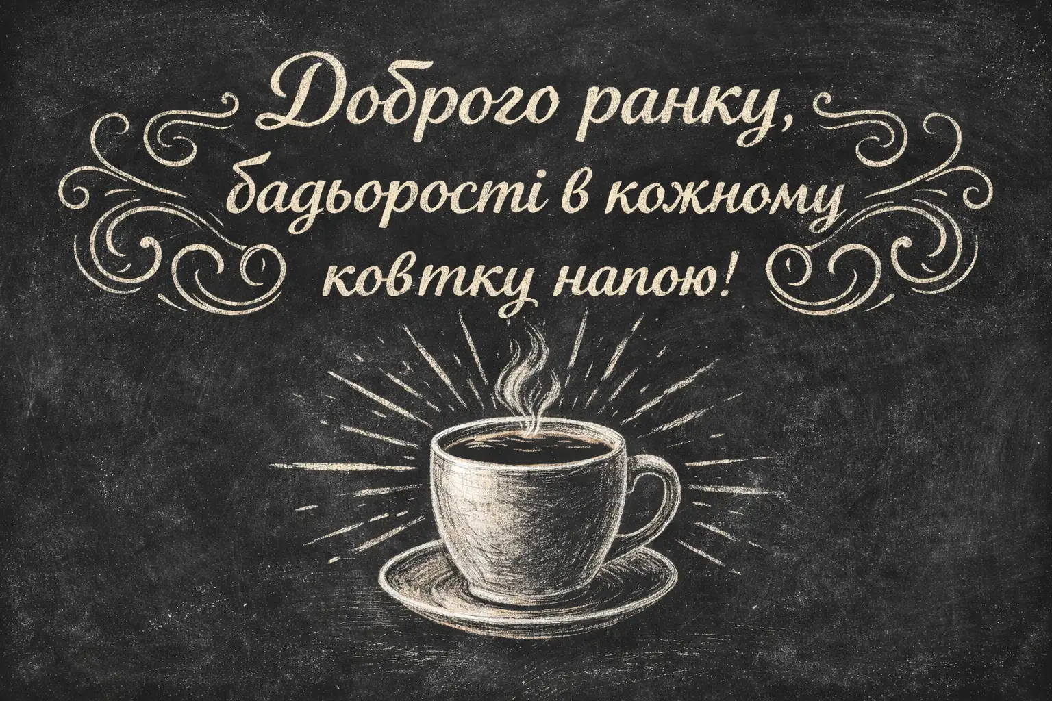 Доброго ранку: картинки з кавою та мотивація для ідеального початку дня