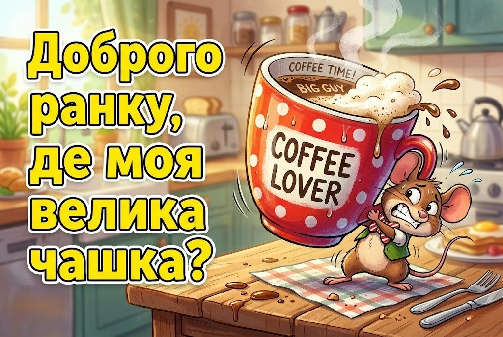 Доброго ранку: картинки з кавою та мотивація для ідеального початку дня