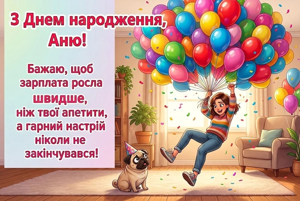 З днем народження, Аню: найкращі привітання у віршах та прозі
