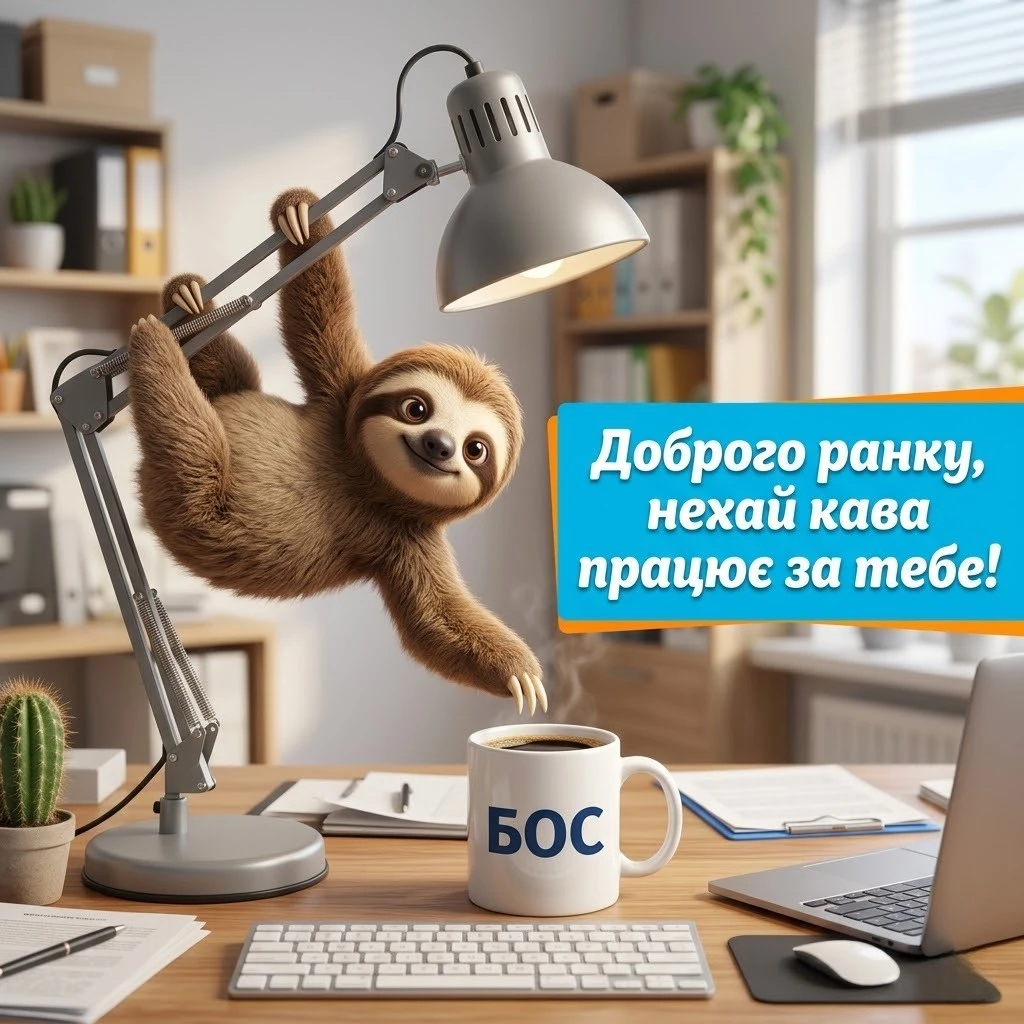 Доброго ранку та гарного дня: прикольні картинки для гарного настрою на роботі