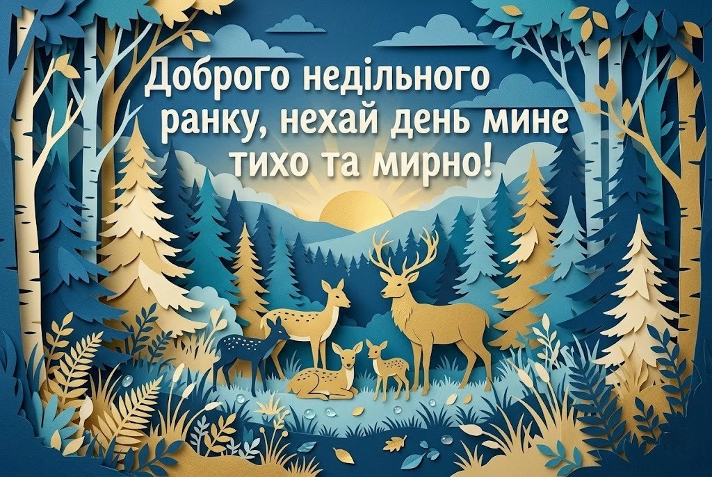 Доброго недільного ранку та гарного дня: душевні вітання, красиві листівки та картинки для гарного настрою